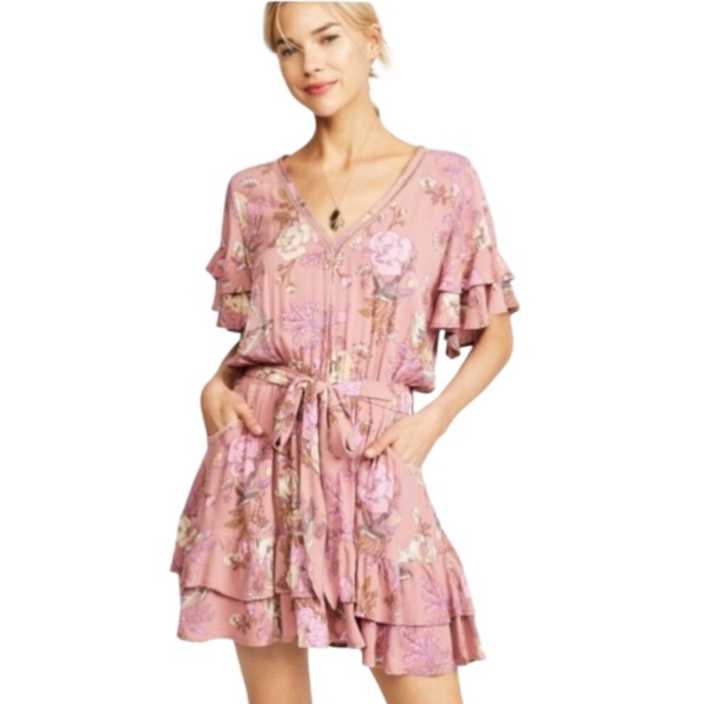 Spell & The Gypsy Rosa Play Dress Pink Size Small